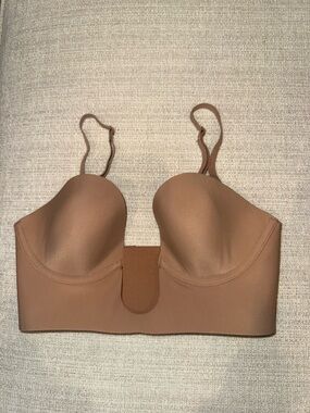 SKIMS Deep Plunge Sleepwear Bra